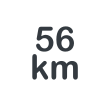 Ikon som visar längden på vandringsleden