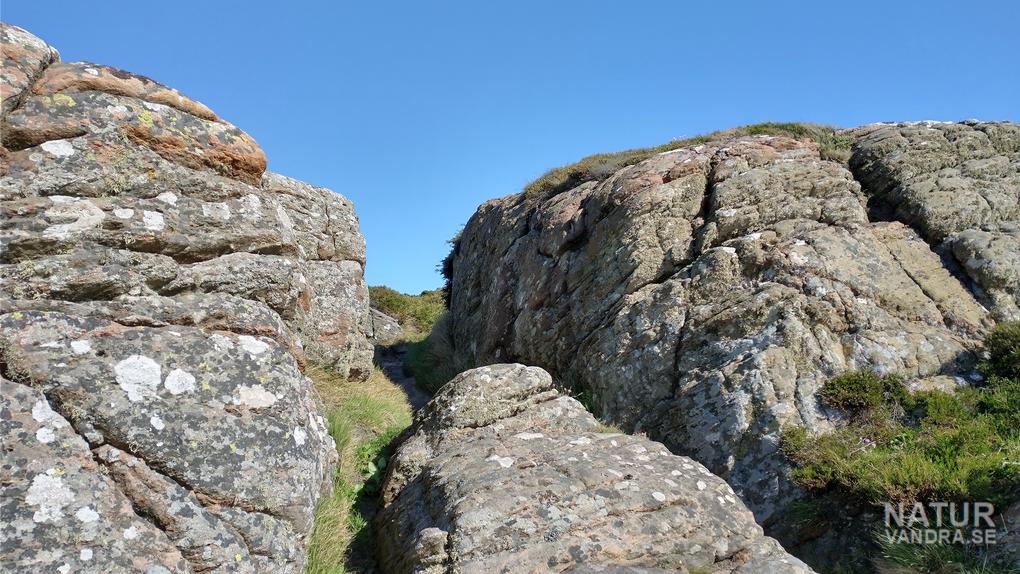 Stora klippor Boabjäret Vesslunda naturreservat Halland