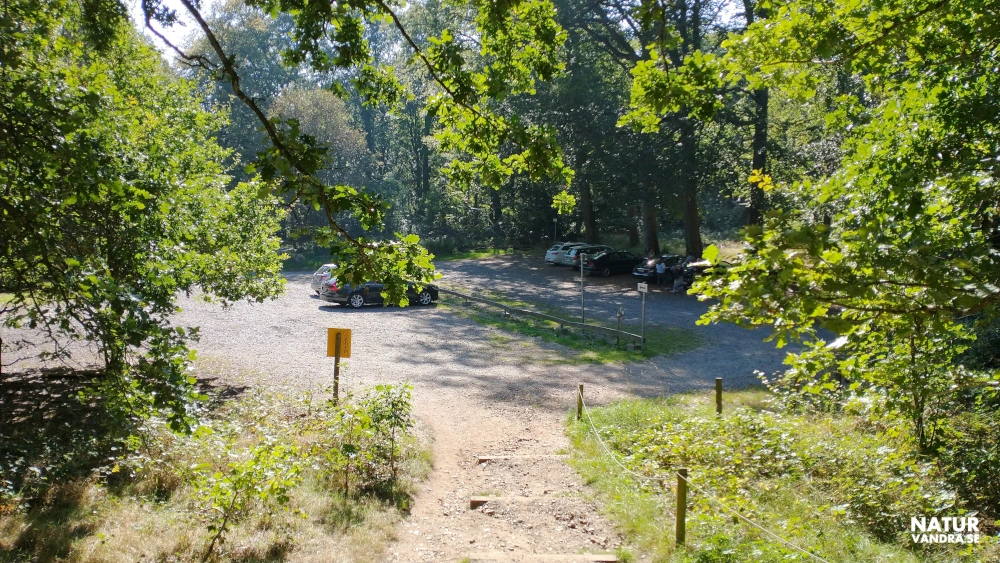 Parkeringsplats Himmelstorpsgården Kullabergs naturreservat