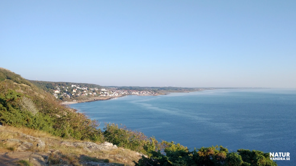 Utblick mot Mölle från Kullabergs naturreservat