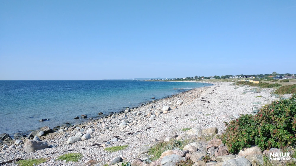 Stenstrand i Viken i Skåne
